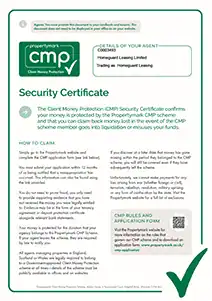 Homeguard Leasing Limited- CMP Security Certificate